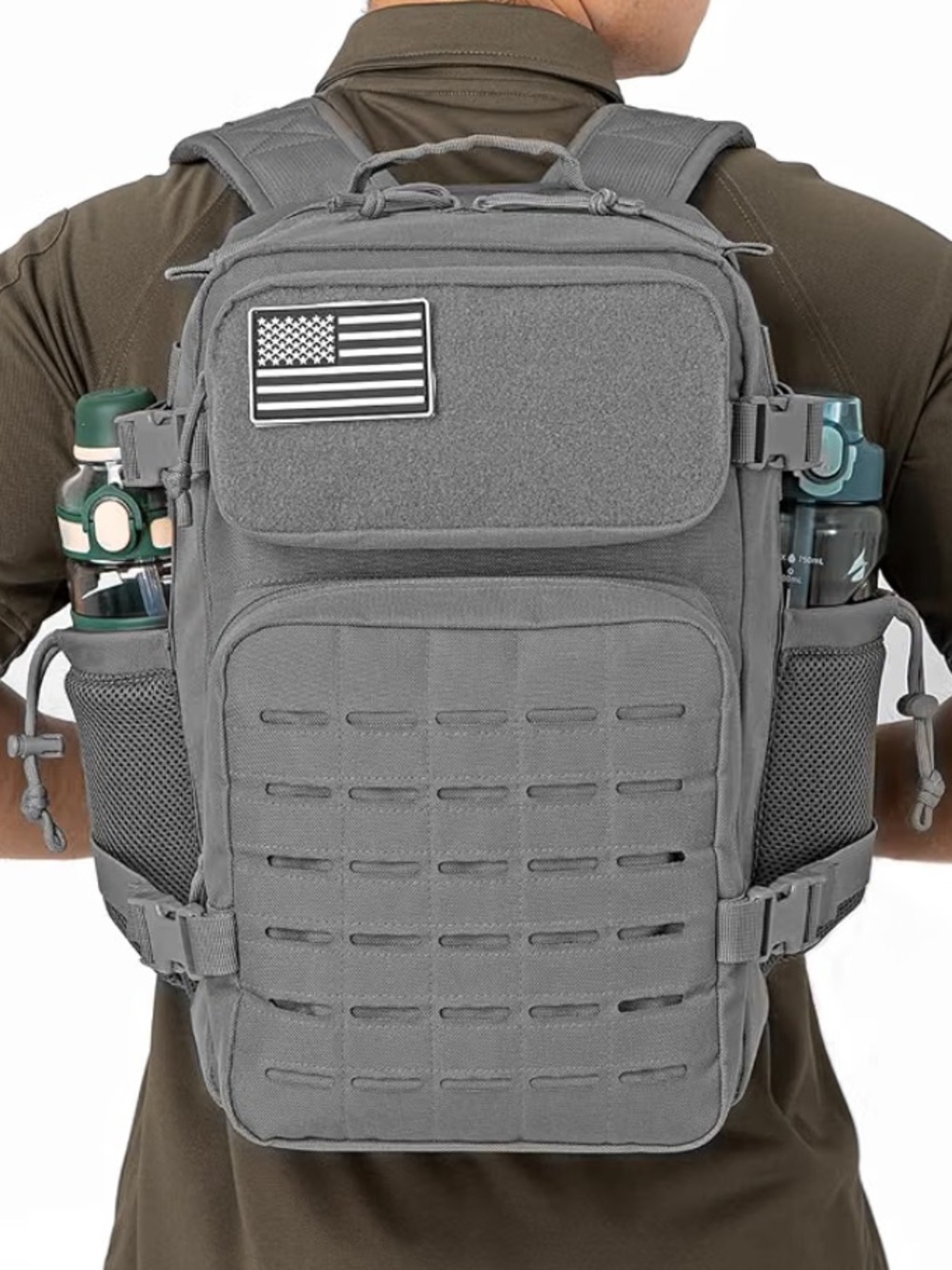 25L Tactical Backpack- Gray